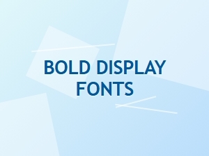 Bold Display Fonts for Instagram Story Overlays
